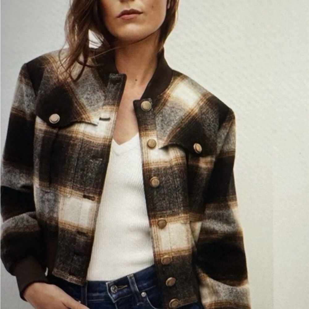Veronica Beard Stanley Bomber Jacket